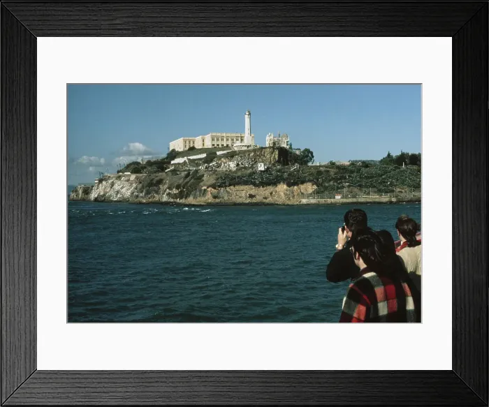 Framed Print : Alcatraz Federal Prison Framed Print : Alcatraz Federal Prison