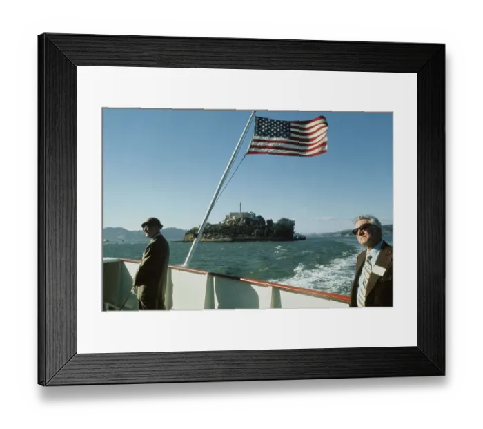 Framed Print : Alcatraz Federal Prison Framed Print : Alcatraz Federal Prison