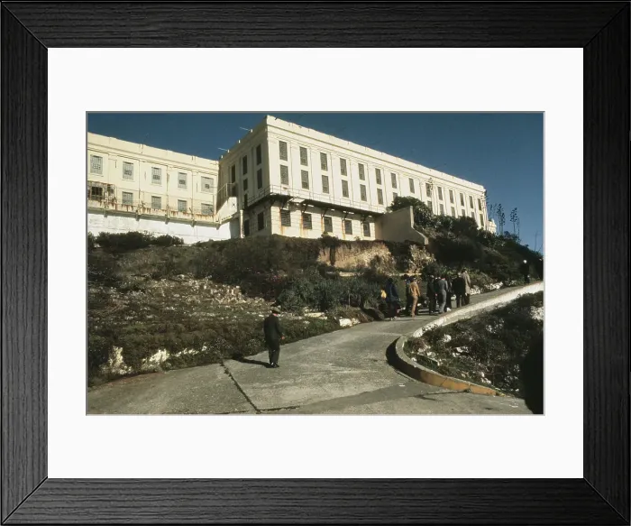 Framed Print : Alcatraz Federal Prison Framed Print : Alcatraz Federal Prison