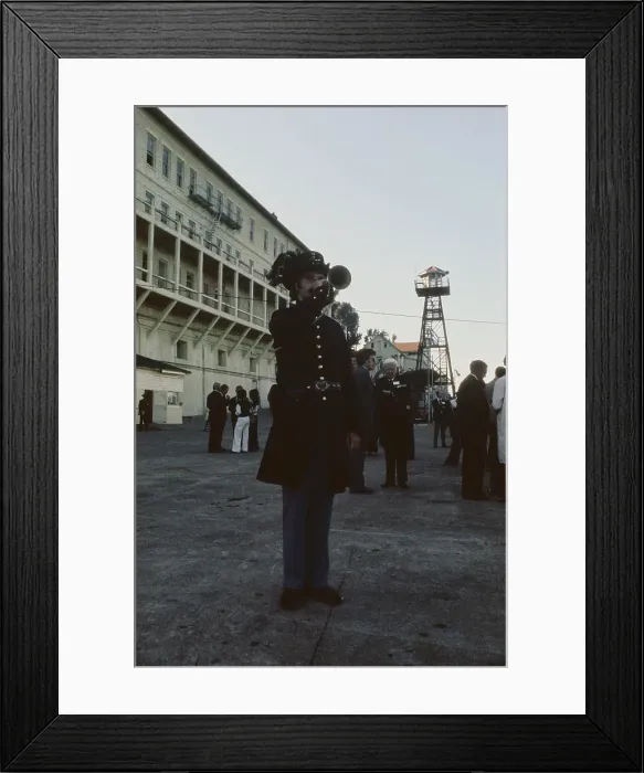 Framed Print : Alcatraz Federal Prison Framed Print : Alcatraz Federal Prison