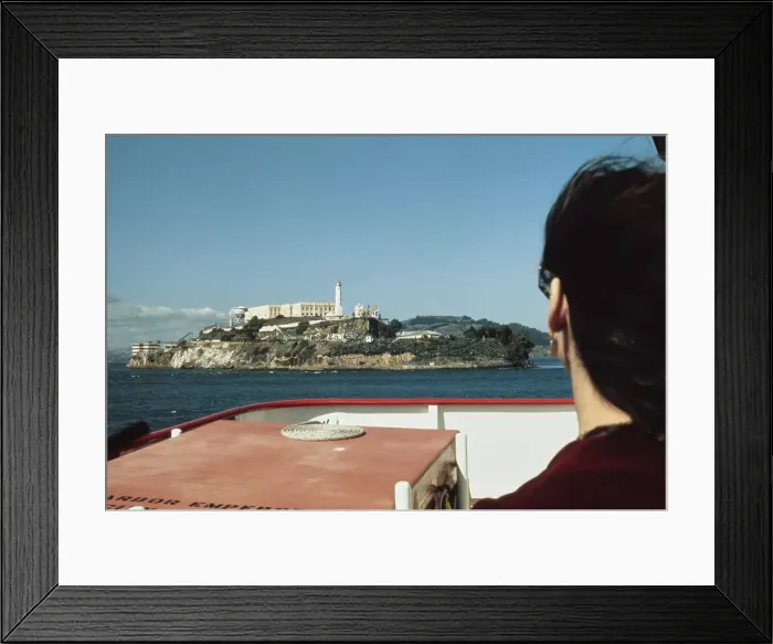 Framed Print : Alcatraz Federal Prison Framed Print : Alcatraz Federal Prison