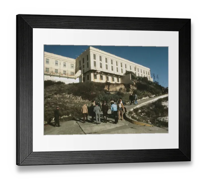Framed Print : Alcatraz Federal Prison Framed Print : Alcatraz Federal Prison