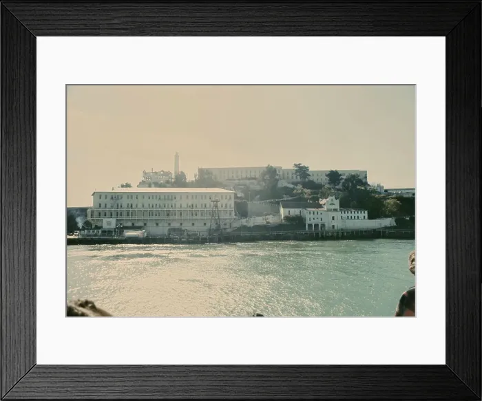 Framed Print : Alcatraz Federal Prison