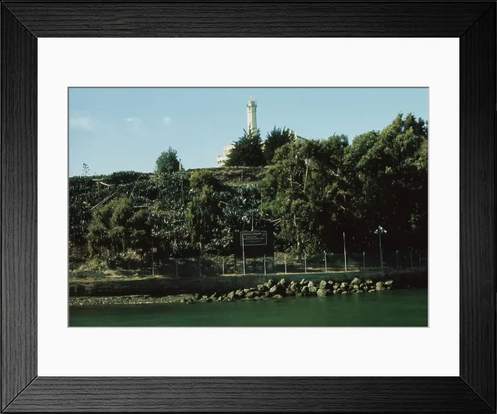 Framed Print : Alcatraz Federal Prison Framed Print : Alcatraz Federal Prison