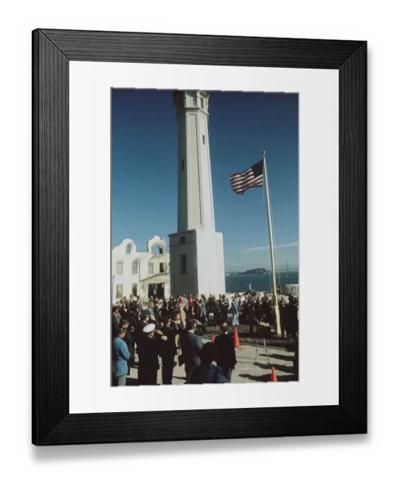Framed Print : Alcatraz Federal Prison Framed Print : Alcatraz Federal Prison
