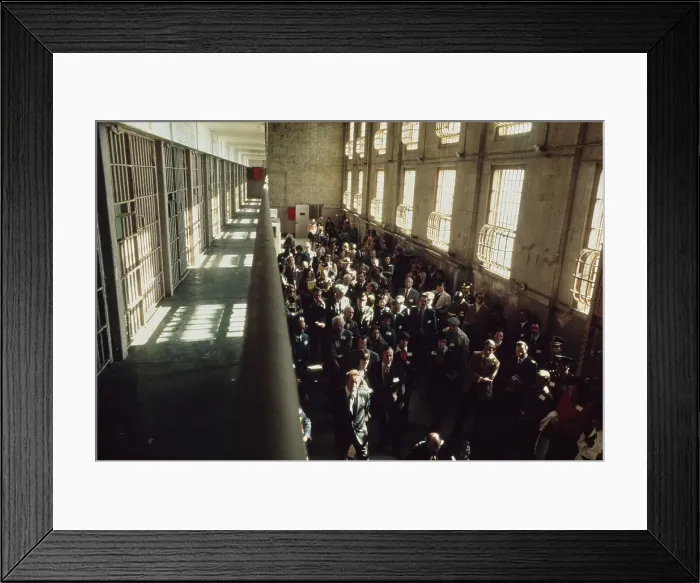 Framed Print : Alcatraz Federal Prison Framed Print : Alcatraz Federal Prison