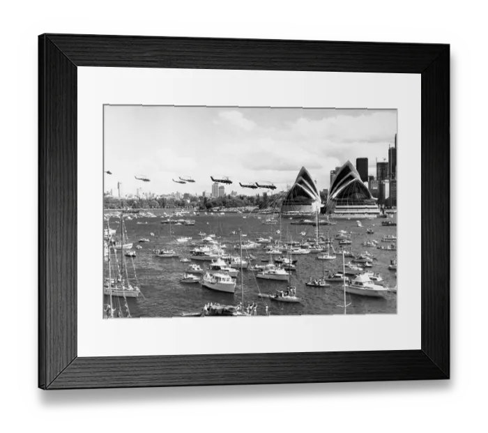 Framed Print : Opening of Sydney Opera House Framed Print : Opening of Sydney Opera House