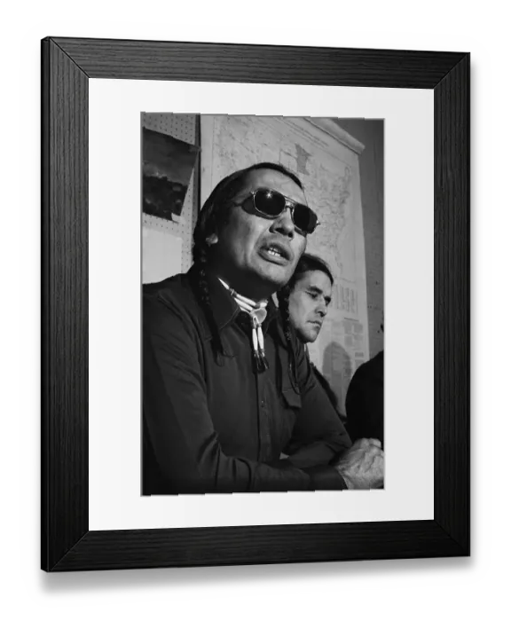 Framed Print : Russell Means Framed Print : Russell Means