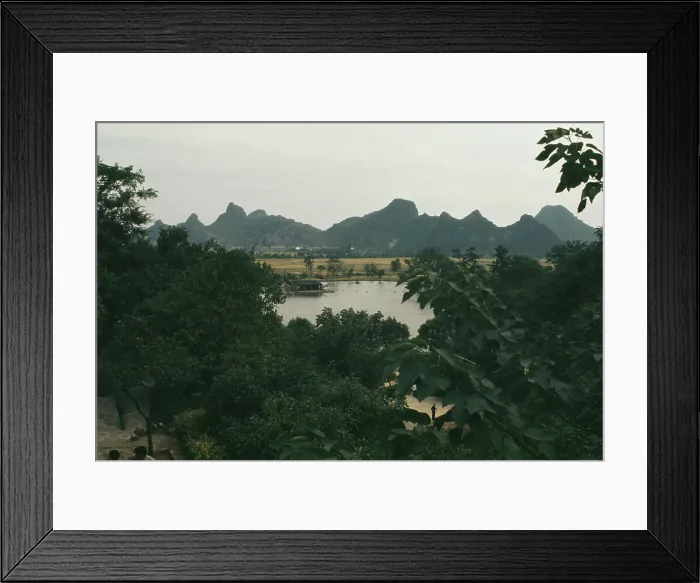 Framed Print : Guilin Countryside