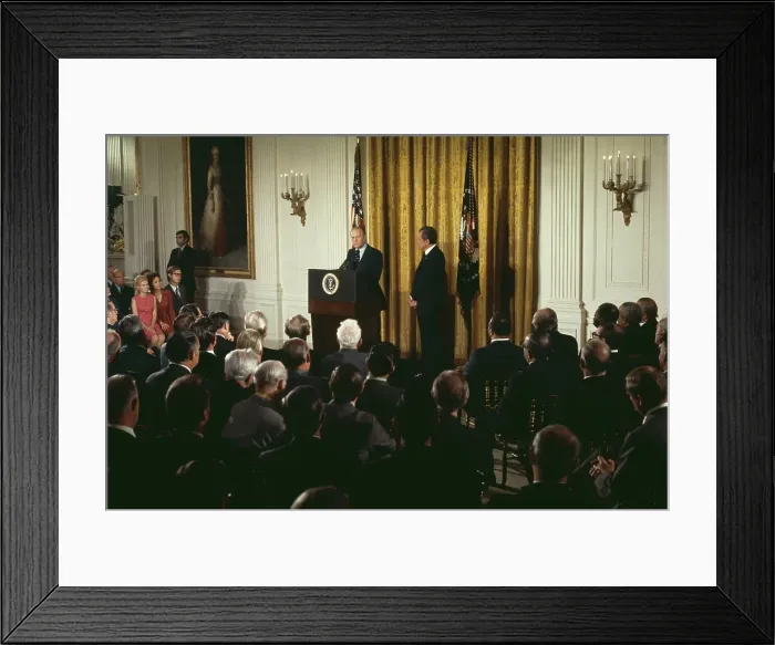 Framed Print : Gerald Ford Becomes Vice President