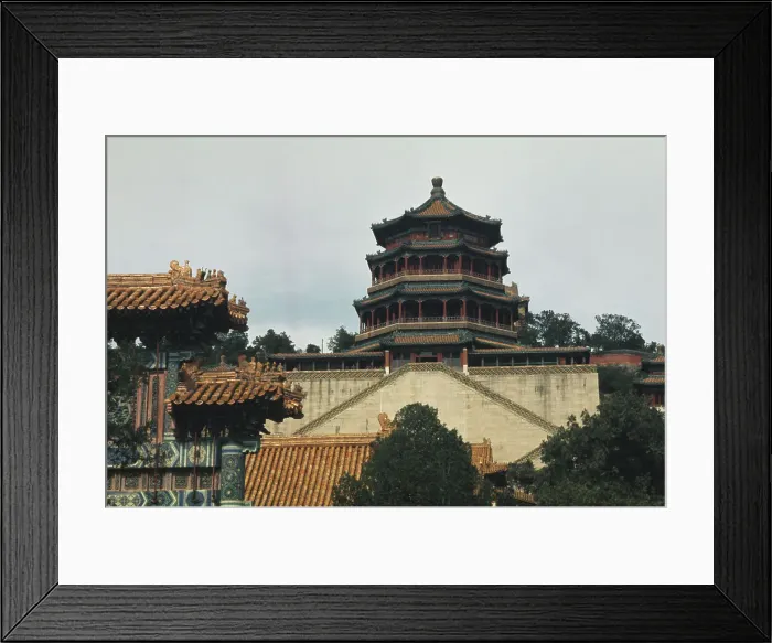 Framed Print : The Summer Palace In China Framed Print : The Summer Palace In China