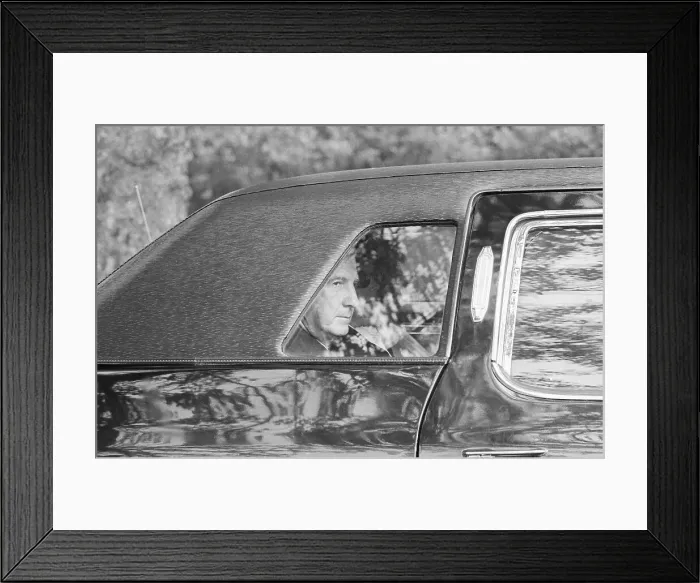 Framed Print : Vice President Spiro Agnew Seated in Car Framed Print : Vice President Spiro Agnew Seated in Car