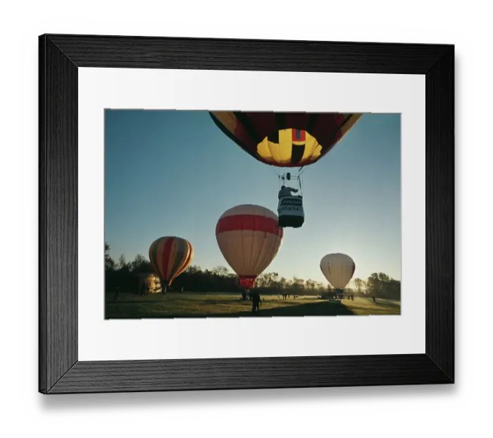 Framed Print : Hot Air Balloons