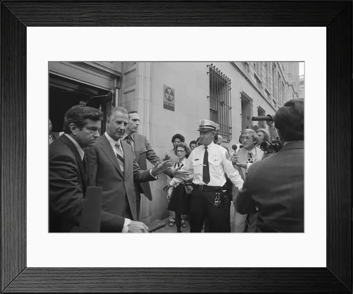 Framed Print : Spiro Agnew And Secret Service Framed Print : Spiro Agnew And Secret Service