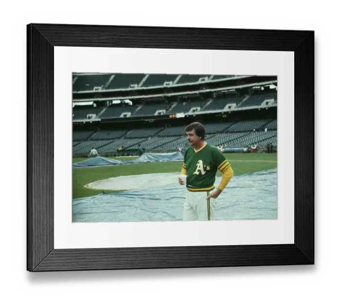 Framed Print : Oakland Athletics Manager Dick Williams