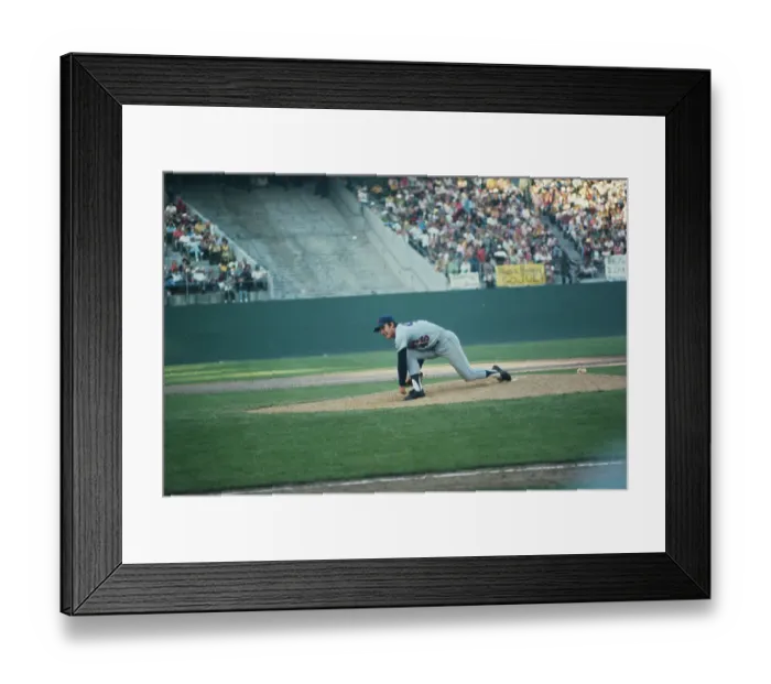 Framed Print : Baseball Player Frank McGraw
