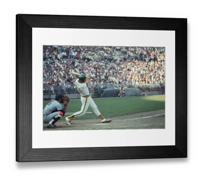 Framed Print : 1973 World Series - Oakland Athletics V New York Mets