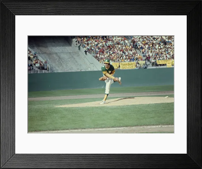 Framed Print : 1973 World Series - Oakland Athletics V New York Mets Framed Print : 1973 World Series - Oakland Athletics V New York Mets