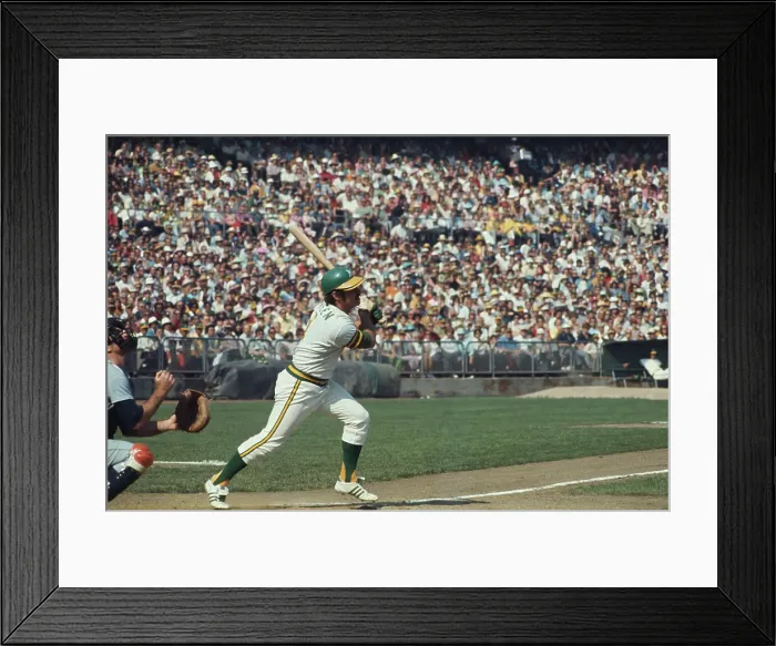 Framed Print : 1973 World Series - Oakland Athletics V New York Mets