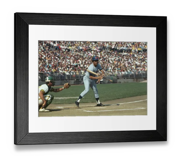 Framed Print : 1973 World Series - Oakland Athletics V New York Mets Framed Print : 1973 World Series - Oakland Athletics V New York Mets