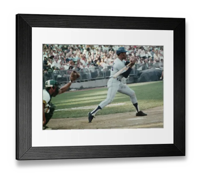Framed Print : 1973 World Series - Oakland Athletics V New York Mets Framed Print : 1973 World Series - Oakland Athletics V New York Mets