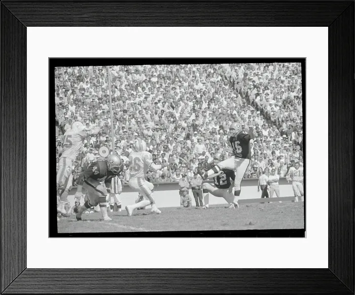 Framed Print : George Blanda Kicking Field Goal Framed Print : George Blanda Kicking Field Goal