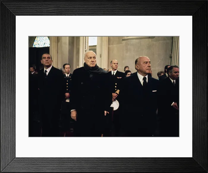 Framed Print : Eduardo Frei, Jorge Alessandri at Mass Framed Print : Eduardo Frei, Jorge Alessandri at Mass
