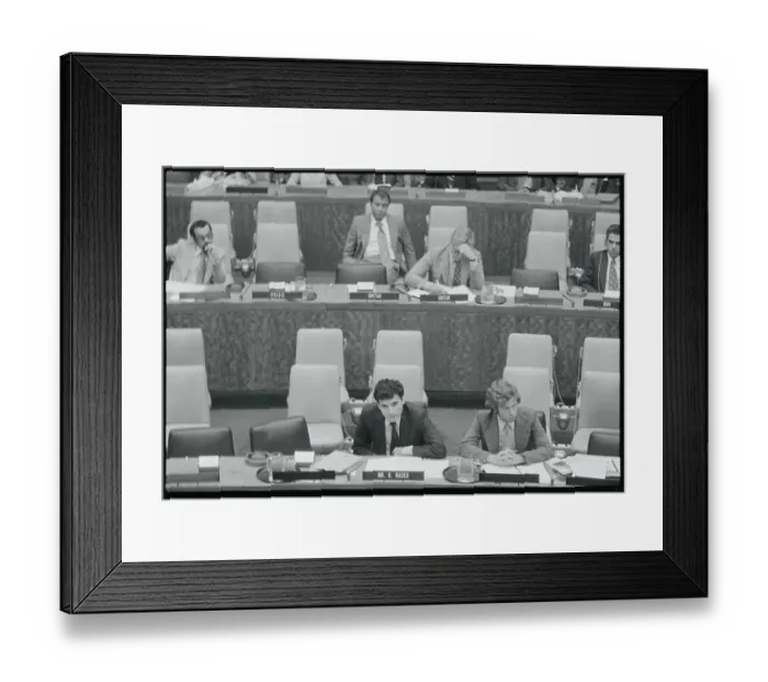 Framed Print : Ralph Nader Addressing UN Framed Print : Ralph Nader Addressing UN