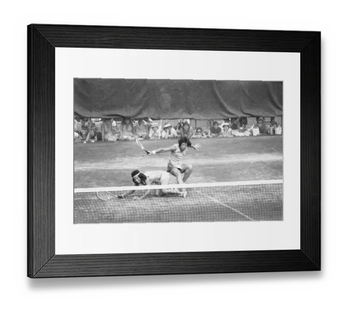 Framed Print : Billie Jean King Framed Print : Billie Jean King