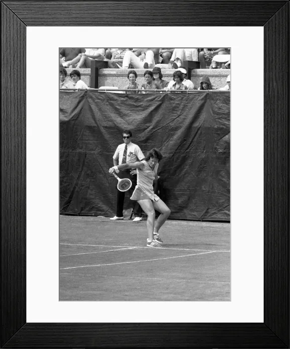 Framed Print : Billie Jean King