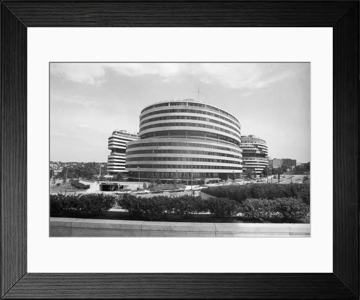 Framed Print : Exterior Shot of Watergate Complex Framed Print : Exterior Shot of Watergate Complex