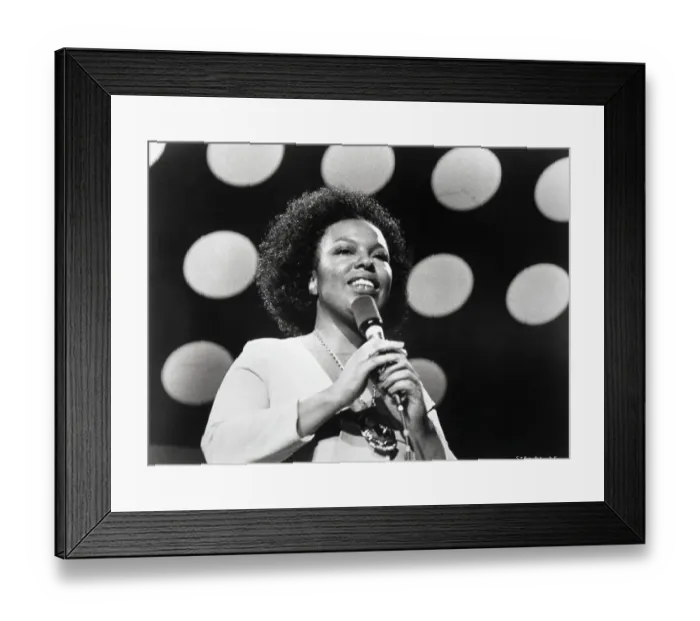 Framed Print : Roberta Flack Framed Print : Roberta Flack