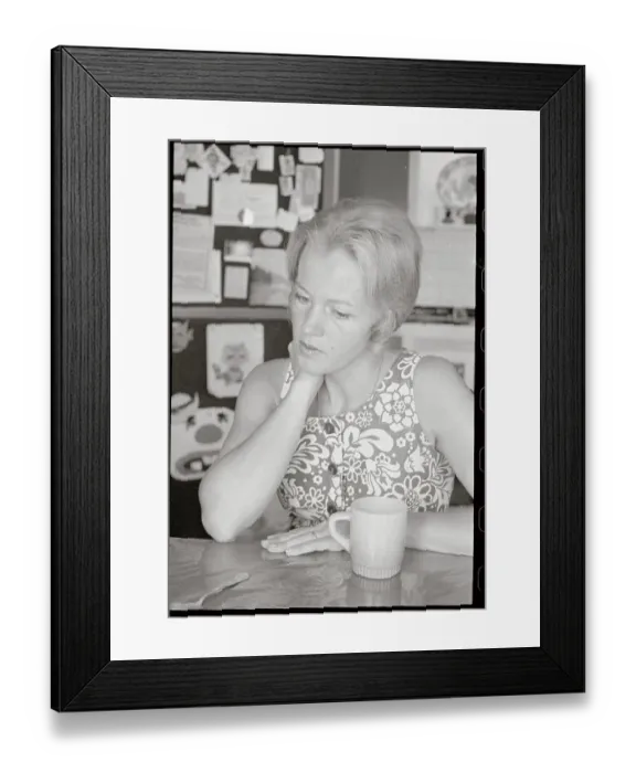 Framed Print : Mrs. Marietta Jaeger Appearing Distraught Framed Print : Mrs. Marietta Jaeger Appearing Distraught