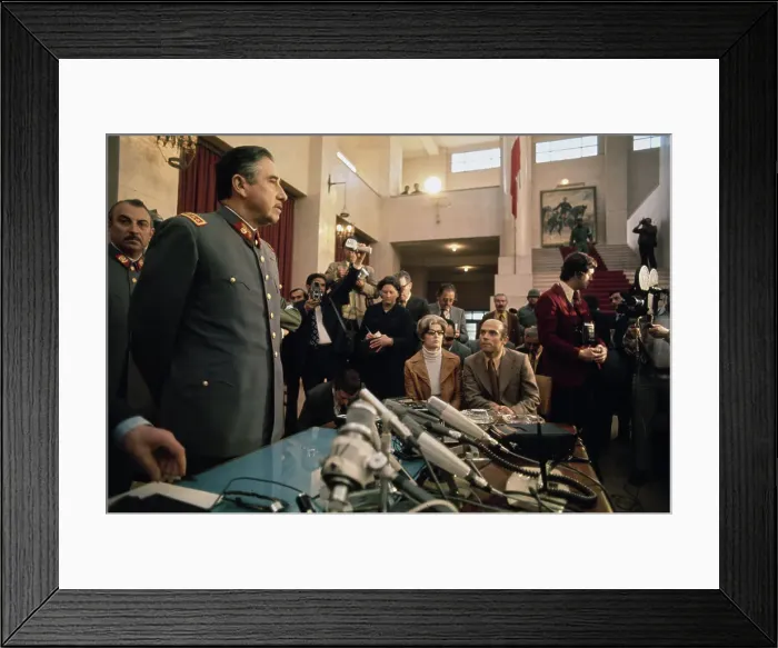 Framed Print : Portrait of General Augusto Pinochet Framed Print : Portrait of General Augusto Pinochet