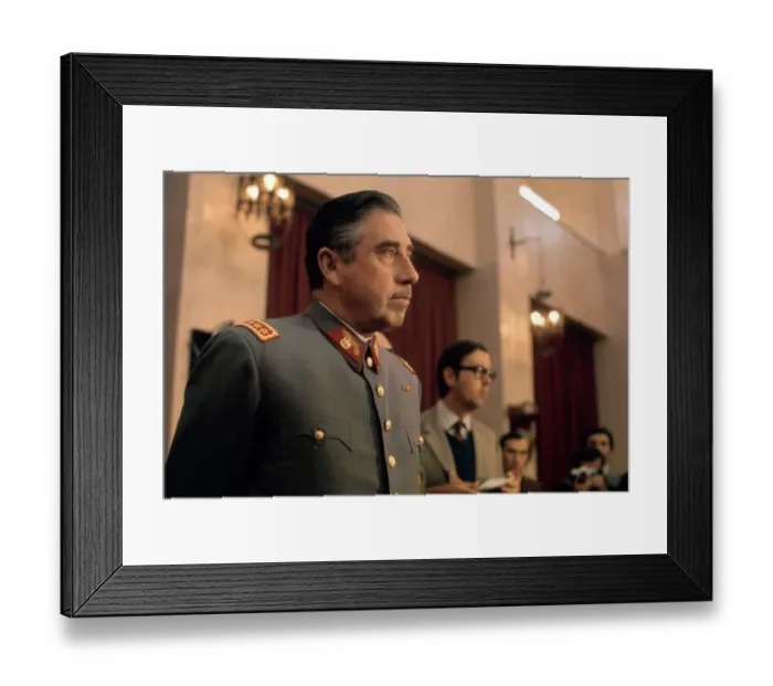 Framed Print : General Augusto Pinochet
