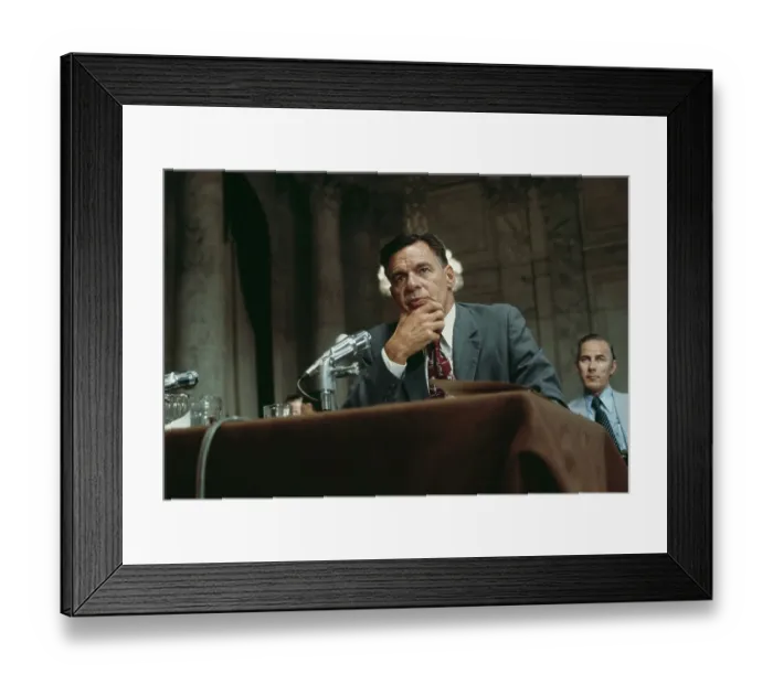 Framed Print : Henry Petersen Testifies to Congress Framed Print : Henry Petersen Testifies to Congress