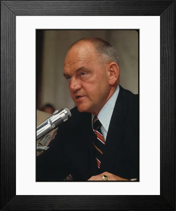 Framed Print : L. Patrick Gray Testifying Framed Print : L. Patrick Gray Testifying