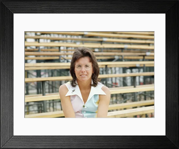 Framed Print : Tennis Player Billie Jean King Framed Print : Tennis Player Billie Jean King