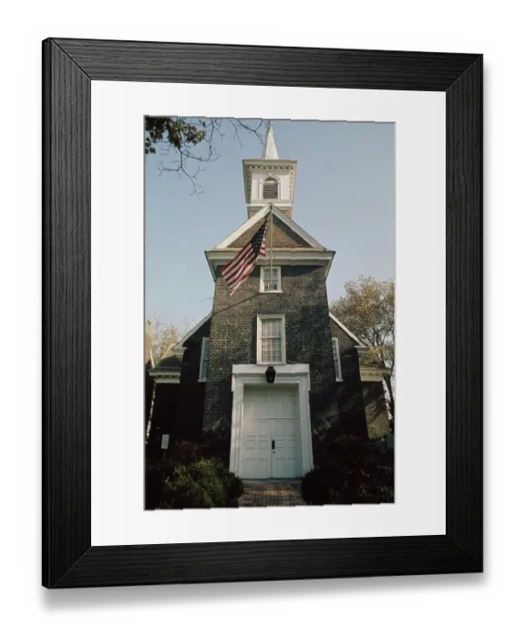 Framed Print : Cemetary of Oldest Church in Pennsylvania Framed Print : Cemetary of Oldest Church in Pennsylvania