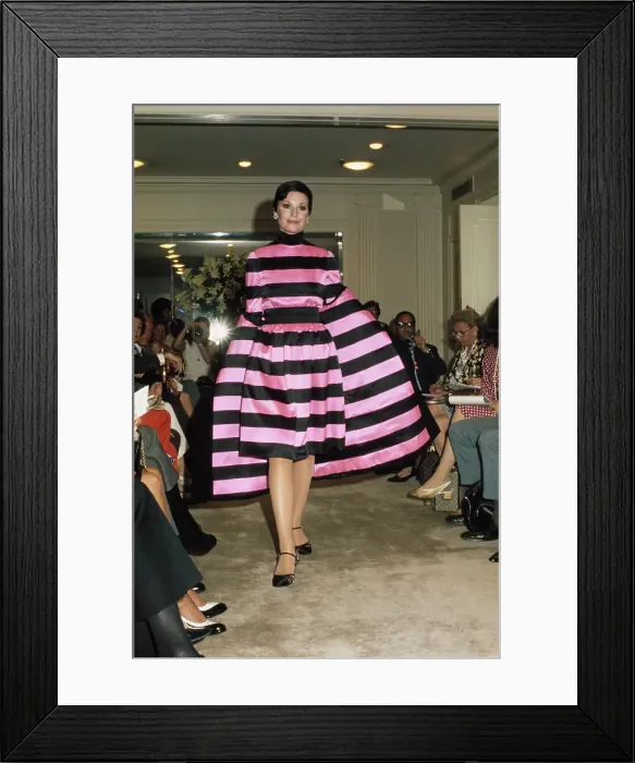 Framed Print : House Of Norell Fall / Winter 73 / 74 Framed Print : House Of Norell Fall / Winter 73 / 74