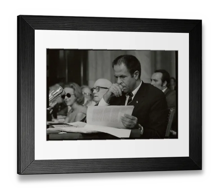 Framed Print : Portrait of H.R. Haldeman