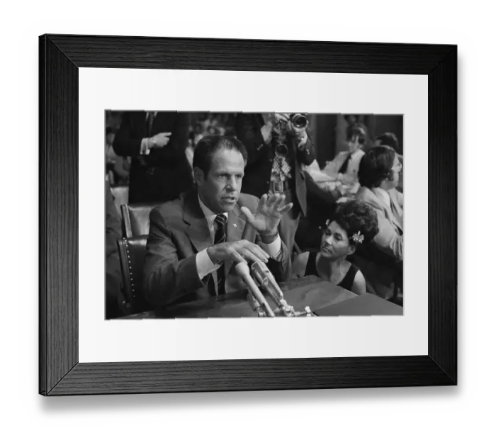Framed Print : Nixon Advisor H.R. Haldeman Testifying Framed Print : Nixon Advisor H.R. Haldeman Testifying