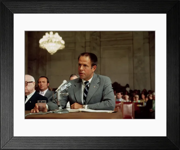 Framed Print : H.R. Haldemann Testifying Framed Print : H.R. Haldemann Testifying