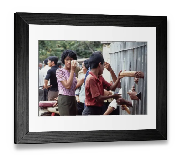 Framed Print : Cambodian Civil War Recruitment Framed Print : Cambodian Civil War Recruitment