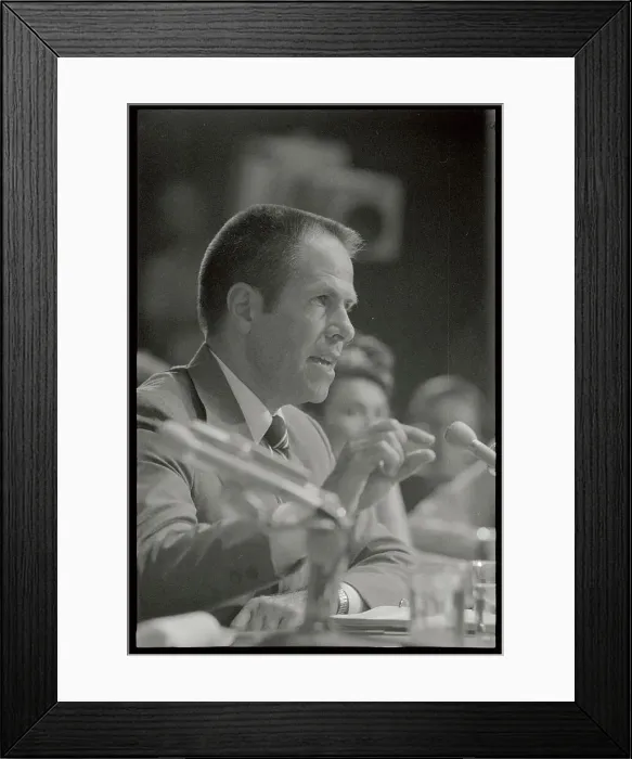 Framed Print : Portrait of H.R. Haldeman