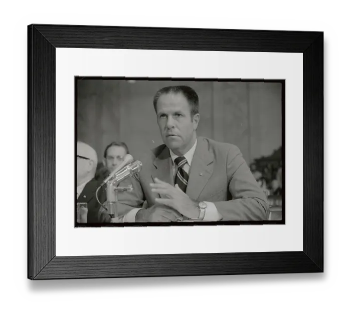 Framed Print : Portrait of HR Haldeman Framed Print : Portrait of HR Haldeman