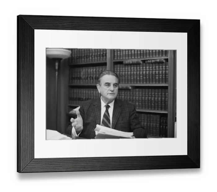 Framed Print : Chief District Court Judge John J. Sirica Framed Print : Chief District Court Judge John J. Sirica