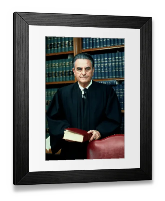 Framed Print : Portrait of Judge John J. Sirica Framed Print : Portrait of Judge John J. Sirica