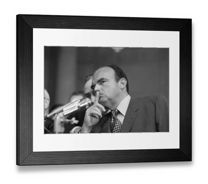 Framed Print : John D, Ehrlichman Testifying Framed Print : John D, Ehrlichman Testifying
