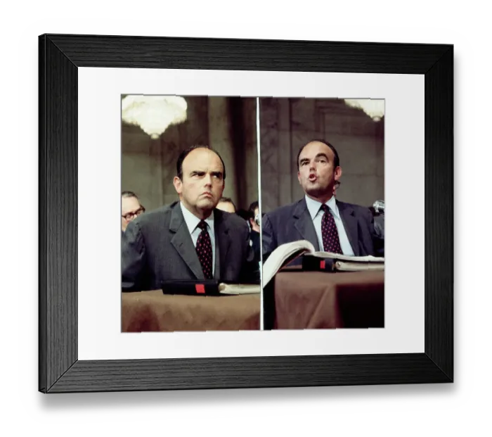 Framed Print : John Ehrlichman Before Watergate Committee Framed Print : John Ehrlichman Before Watergate Committee